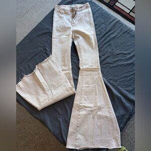 Blank Paige High-Rise Flare Jeans